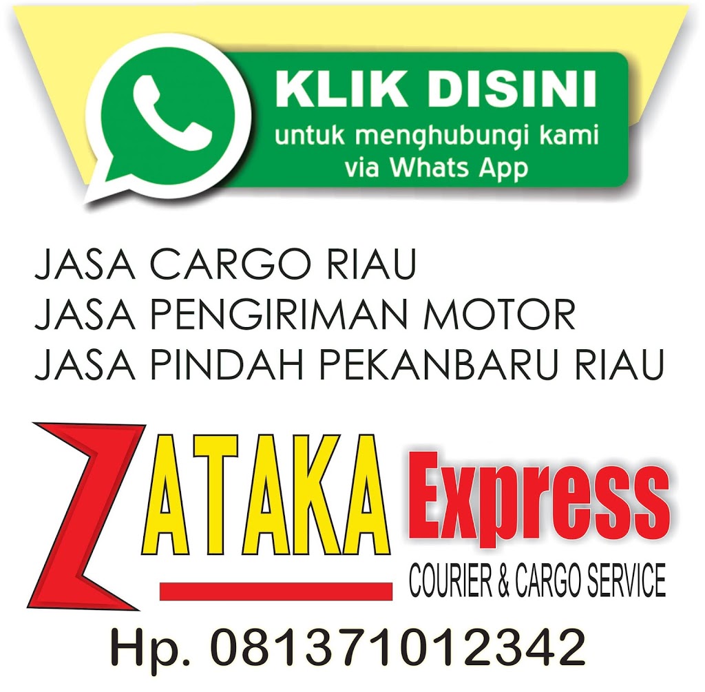 Banner Cargo Riau Zataka Express Cargo Riau